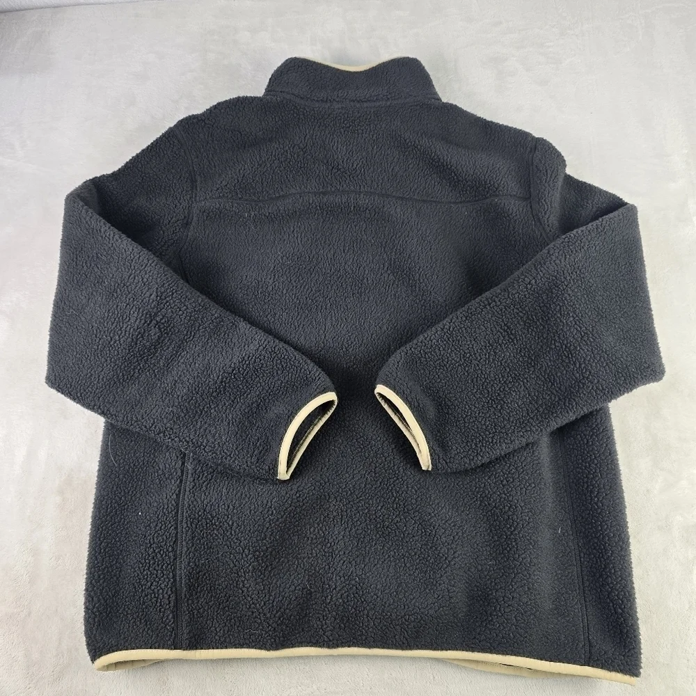 The North Face Navy Black Full-Zip Pullover Fleece Jacket Men’s (XL) Outdoors